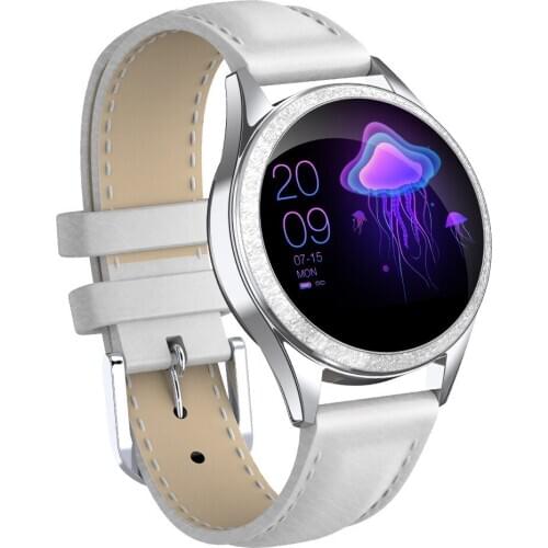 Women Fashion Smart Watch Bracelet Fitness Tracker IP68 Waterproof Luxury Physiological Cycle Reminder Sleep Monitor Smartwatch