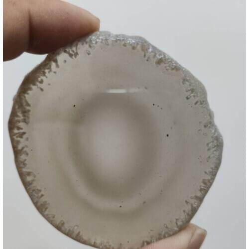 1pcs 8-10cm AGATE Slice - 2 Sided Polished Slab - Natural Crystal Stone Coaster