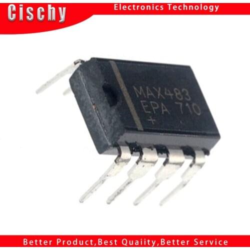 1PCS MAX483 MAX483CPA MAX483EPA DIP-8