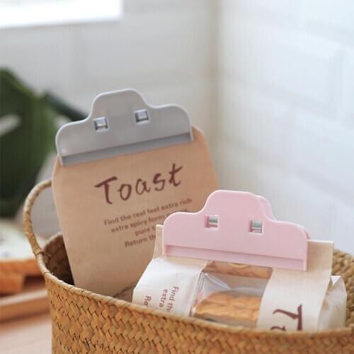 1pcs Multifunction Bag Chip Fresh Food Clips Photo File Clamps Air Tight Seal Grip For Kitchen Milk Powder Snack Sealing Tools