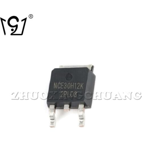10PCS NCE30H12K TO-252 30V/120A MOS Field effect tube IC chip