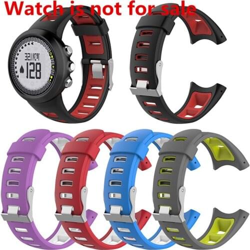 Watch Accessories for Suunto Quest M1 M2 M4 M5 M Series Mens Universal Two Color Strap Mens Watch Strap