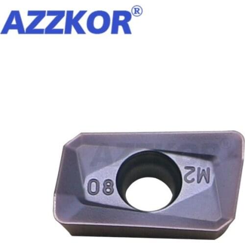APMT1135PDER-M2 NT1215 Carbide Inserts Cutter CNC Milling Endmills Tools For Stainless Steel AZZKOR Alloy Inserts APMT1604PDER