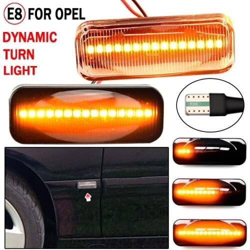 For Opel Omega B B1 B2 Stufenheck Caravan 1994-2002 2003 Car Led Light Dynamic Turn Signal Side Marker Blinker Indicator Lamp