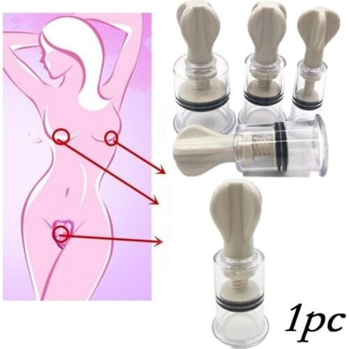 4 Size Rotating Handle Jar Vacuum Cupping Body Massage Cans Suction Nipple Enhancer Anti Cellulite Acupuncture Vacuum Cupping