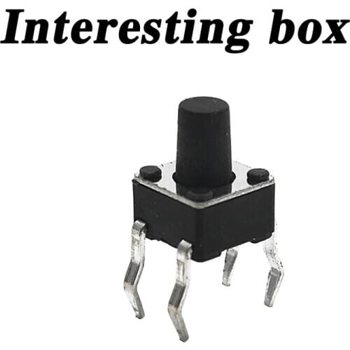 Free shipping TS-C016 4.5*4.5*6.0 pin miniature button Eco-friendly high temperature resistant button DIY handmade accessories