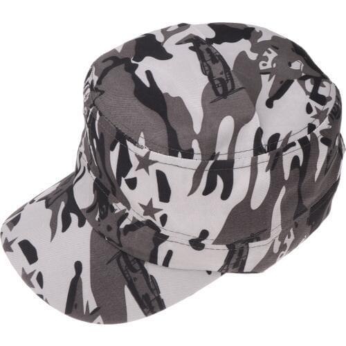 Camouflage Field Camo Jungle Urban Army Cap Hat Military Cotton for Unisex