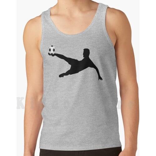Soccer / Football Trick Shot Tank Tops Vest Sleeveless Soccer Football Epl Sport America Usa World Game Soccer Goal