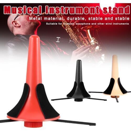 Portable Detachable Trumpet Tripod Stand Instrument Saxophone Holder SEC88
