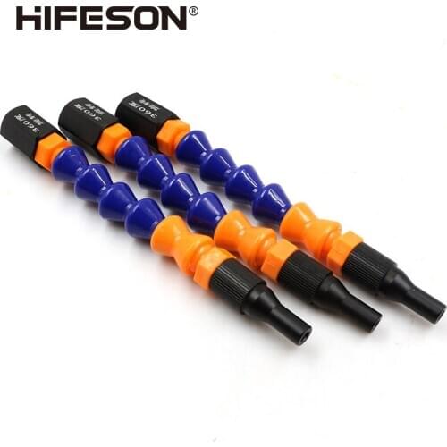 HIFESON 360° Adjustable Bamboo Shape Metal Glue Nozzle for Bathroom Glass Soft and Hard Glue Glue Nozzle