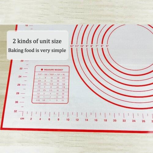 Silicone Fiberglass Baking Sheet Rolling Dough Pastry Cakes Bakeware Liner Pad Mat Oven Pasta Cooking Tools 60x40CM MAZI888