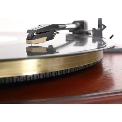 2PCS Diamond Replacement Stylus Record Player Needle For LP Turntable Phonograph Record Player Gramophone Accessories Golden