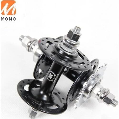 Novatec fixed gear bike racing hubs,high-grade professional sealed bearing hubs track bike single-speed hubs 32 Holes black