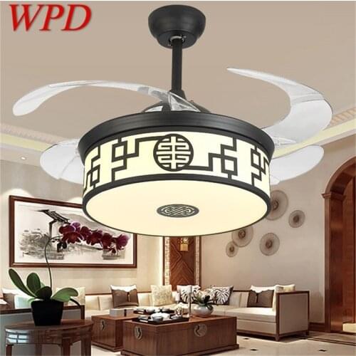 WPD Ceiling Fan Light Lamp Without Blade Remote Control Modern Simple LED For Home Living Room