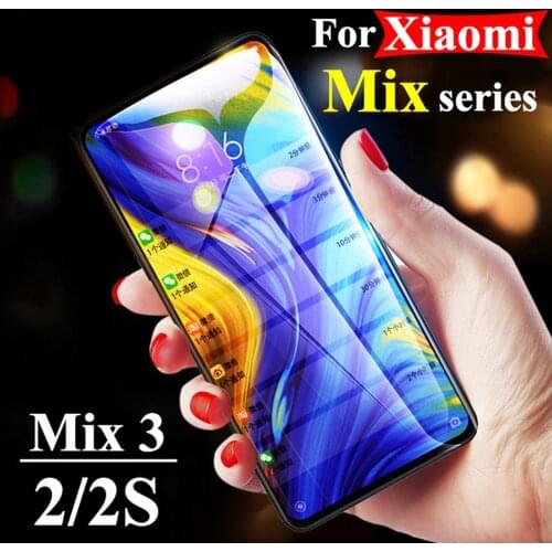 For xiaomi mi mix 3 phone screen protector protective on the glass for xiaomi a1 a2 lite mix 2 2s pocophone f1 tempered glass