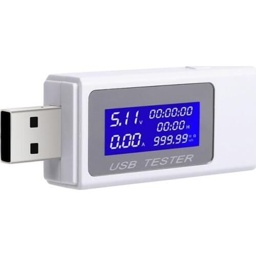 1pc USB Socket Voltmeter Ammeter Charging Tester DC 4-30V 0-150W For Testing Tools