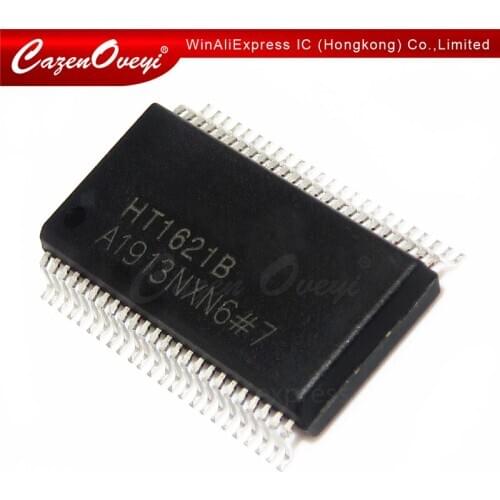10pcs/lot HT1621B HT1621 SSOP-48 In Stock
