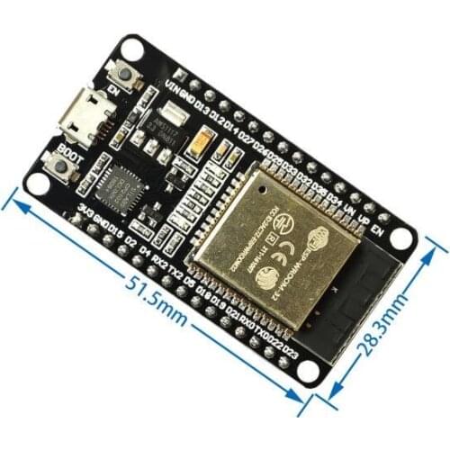10PCS ESP32 ESP8266 Official DOIT Development Board WiFi+Bluetooth Ultra-Low Power Consumption Dual Core ESP-32S ESP 32 Similar