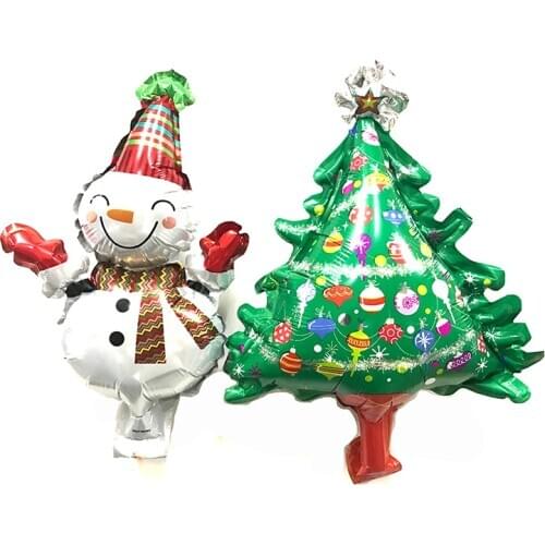 Free shipping 4psc merry Christmas balloons aluminum balloon inflatable Christmas decoration classic toys Christmas gifts
