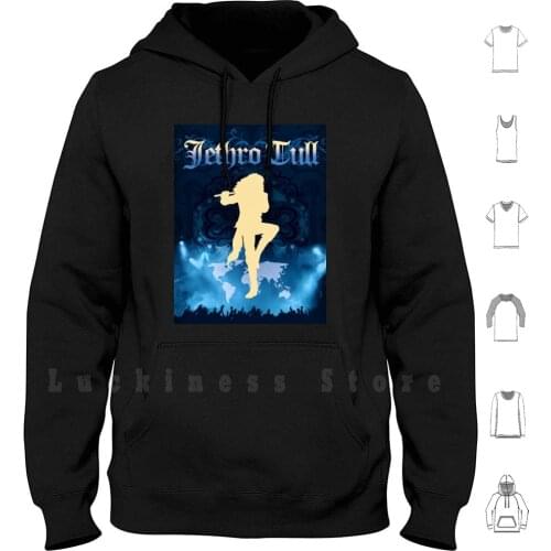 Jethro Tull Around The World Hoodie Long Sleeve Jethro Tull Music Rock Progressive Prog Progressive Rock Rock And Roll