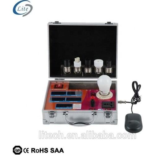 China supplier portable digital led lamp lux meter testing tester case