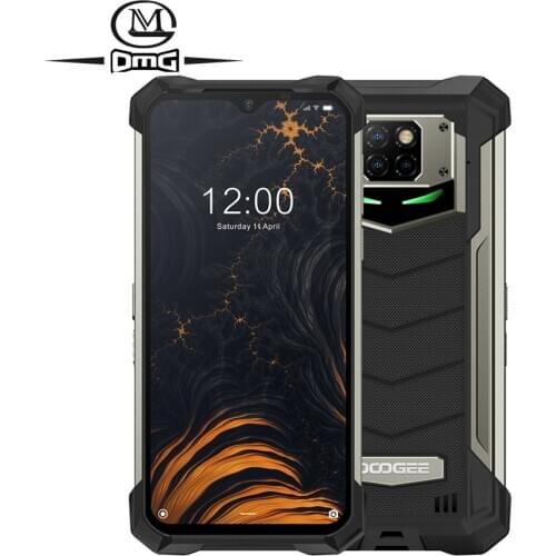 DOOGEE S88 Plus NFC 10000mAh shockproof Rugged Mobile Phone 48MP Camera 8GB RAM 128GB ROM 4G smartphone Android 10 telephone