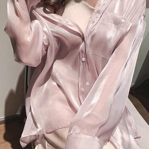 Bikini Cover Up Beach Shirt Solid Elegant Fashion 2021 New Summer Korean Ladylike Cover Up Rash Guards Swim Cover Up Dress