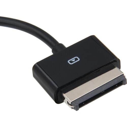 Portable USB DATA Charger Cable Support Data Sync for Asus Eee Pad Transformer TF101 TF201 Tablet Charging Cable 300pcs/lot