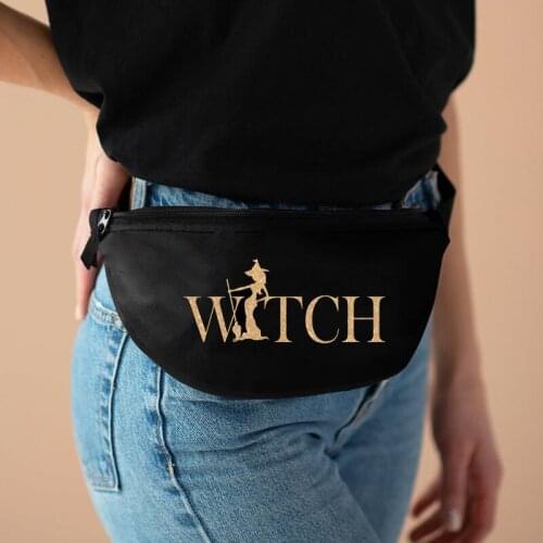 Witch Halloween Fanny Pack happy Halloween eve cosplay magic birthday Bachelorette Party Bach Decoration Supplies gift present