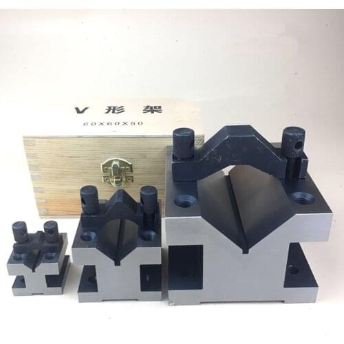 Precision "V" Blocks & Clamp Tool Gauge V-Blocks Set Workholding 150*100*100mm Top Quality