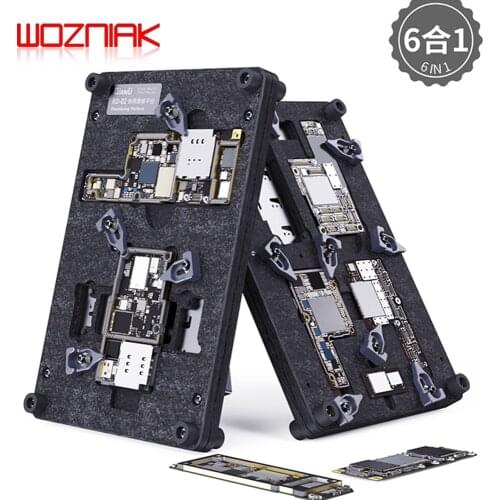 QIANLI RD-02 6in1 Mobile phone motherboard Fixing Fixture for iphone x -11pro max Disassembly welding maintenance platform Tools