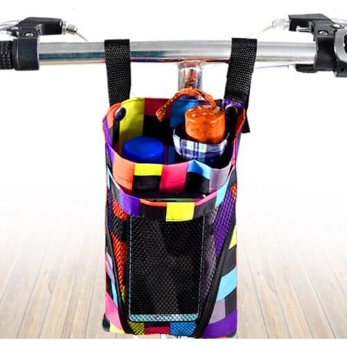 Bicycle Bag Kids Bike Basket Frame Front Tube Storage Mountain Road Bike Bag Cycling Waterproof Front Storage Bag