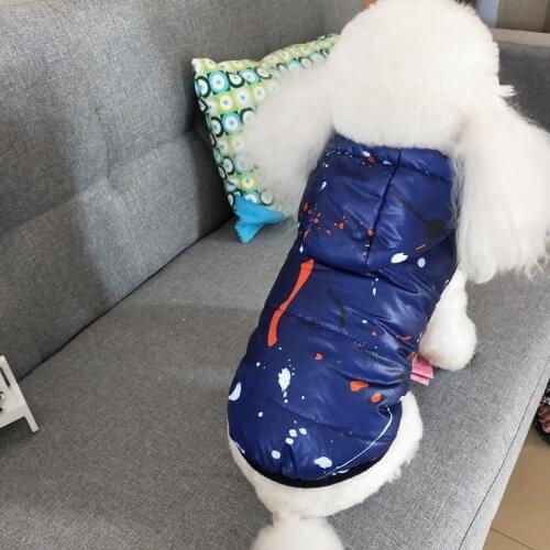Pet Dog Winter Coat Clothes Warm Dog Jacket Puppy Outfit Dog Coat Chihuahua Hoodies For Small Medium Dogs Yorkshire Teddy Outfit