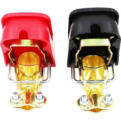 2PCS Auto Car 12V battery Terminal Connector Switch Quick Release Connectors Battery Quick Disconnect Terminals for bmw ford vw
