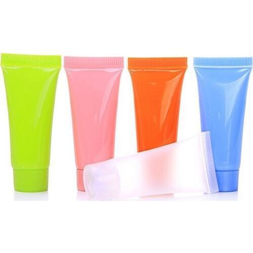 5ML/10ML Colorful Squeeze Plastic Refillable Bottle Cosmetic Hoses Facial Cleaner Tube F20171651