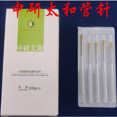 Free shipping 100pcs/pack Sterile Acupuncture Needles Single Use Acupuncture needle brand zhongyantaihe 200pcs/lot=2 packs