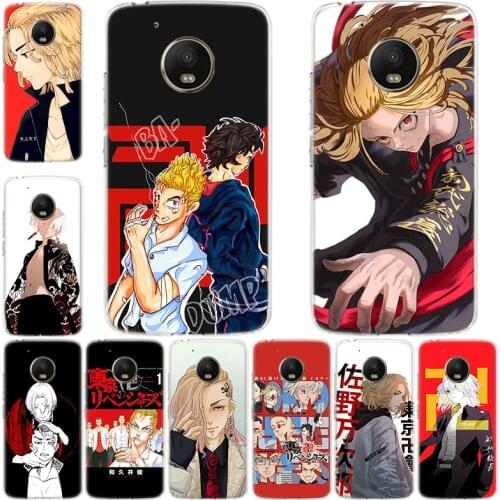 Anime Tokyo Revengers Mikey Phone Case For Motorola Moto G9 Play G7 Plus G8 Power EU E6 E5 G6 G5 G5S One Action Cover
