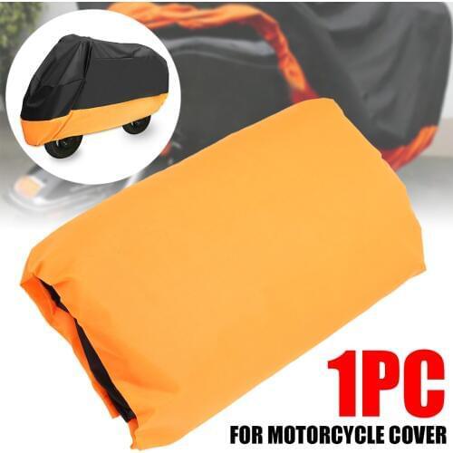 For Most Moto Saddle Bag 1PC XXXL Motorcycle E-Bike Cover Waterproof Rain Dust UV Protector 295*110*140CM PU Surface Coating