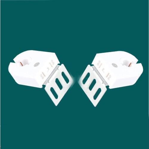 T8 Iron Sheet Lamp Foot G13 Fluorescent Lamp Holder LED Bracket Base Support Holder