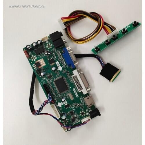 For LTN156AT05/LTN156AT05-U09 15.6" Controller board kit Panel Screen Driver VGA HDMI monitor Card LCD LED 1366X768 DVI LVDS