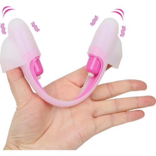 IKOKY Vagina Stimulation Erotic Female Masturbation Clitoral Massager Sex Toys for Women G-spot Finger Vibrator