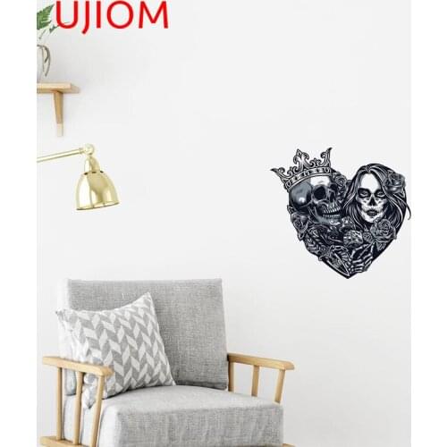 UJIOM Chicano Style Tattoo Home Decoration Bedroom Living Room Decorations Bedroom Decor Wallpaper Bathroom Kitchen Wall Sticker