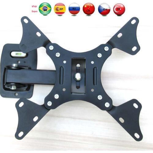 LCD-111AD 37"24" 30" tiltable full motion retractable swivel LCD PLASMA tv wall vesa bracket mount