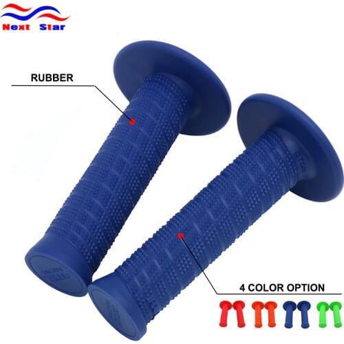 Motorcycle 22mm 24mm 7/8" Rubber HandleBar Hand Grips For Honda KTM CRF YZF WRF KXF KLX RMZ EXC Pit Dirt Bike Motocross Enduro
