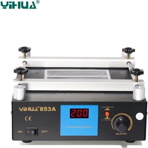 YIHUA 853A Anti Static Bga Rework Station Mobile Phone Preheat Station YIHUA 853A