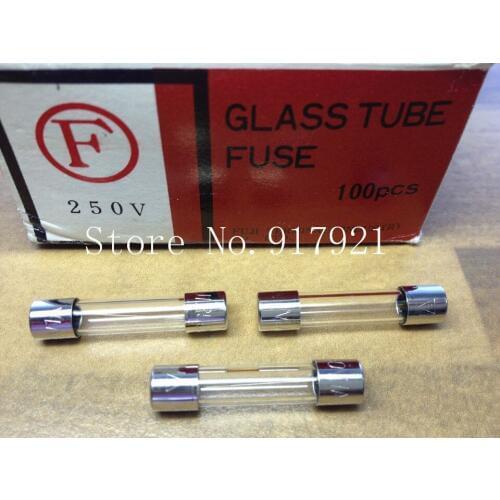 [ZOB] The original Japanese Fuji 1A 250V imported glass tube fuse 6X30 --200PCS/LOT