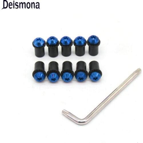 For BMW S1000RR R1200RS R1200GS R1200RT HP4 10PCS fairing windshield screw bolt kit