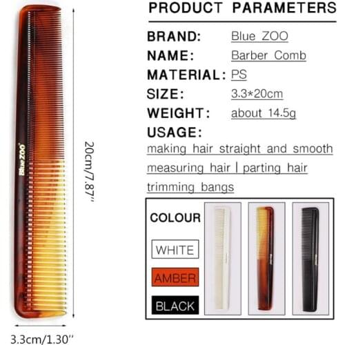 2 In 1 Men Hair Comb Wide Coarse Fine Toothed Combination Portable Vintage Oil Back Aircrafts Head Hairdressing Styling Tool