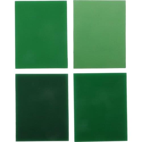 4Pcs Jewelry Carving Engraving Wax smith Tool Green Waxing For Injection Setting Jewelry Making Model Thickness 12/3/4mm