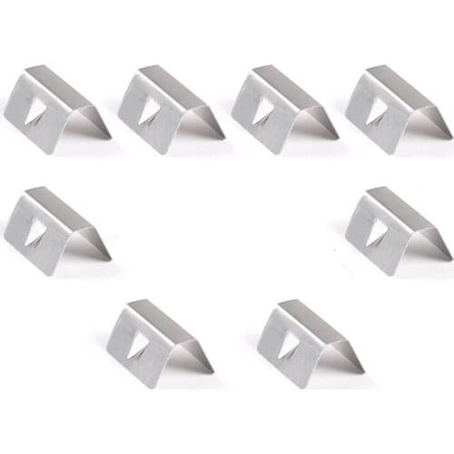 8PCS For Heko G3 Clip Auto Car Channel Wind Rain Deflector Clips Stainless Steel Fits For Heko G3 Sned Clip Car Accessories New
